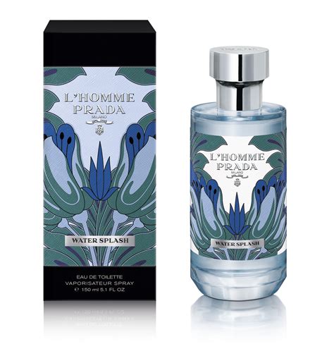 prada l'homme water splash